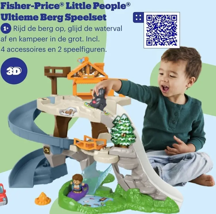 Promotie: Little People Ultieme Berg Speelset