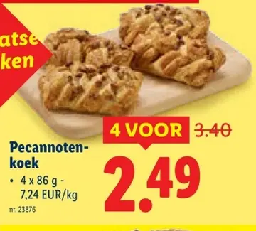 Aanbieding: Pecannotenkoek