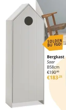 Aanbieding: Bergkast Saar