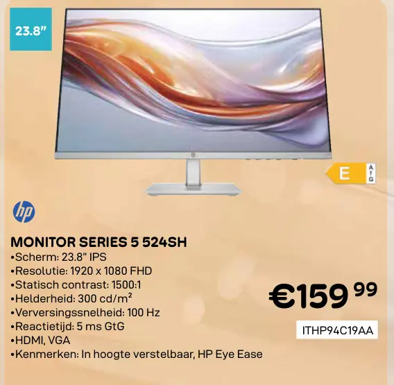 Aanbieding: Monitor series 5 524sh