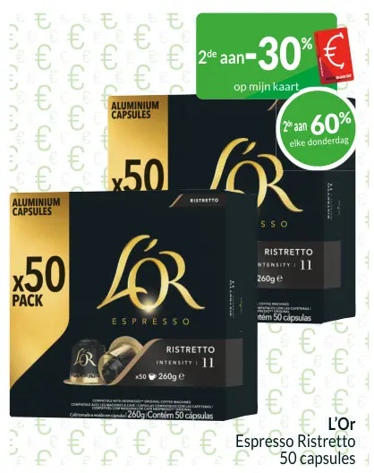 Promotie: Espresso Ristretto
