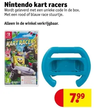 Aanbieding: Nintendo kart racers