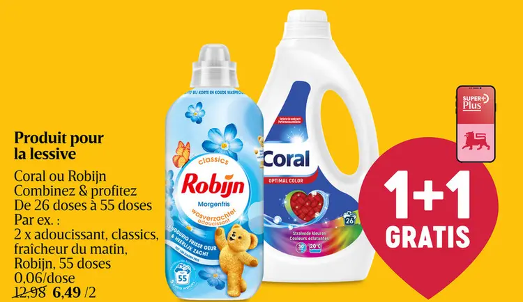 Offre: Produit pour la lessive