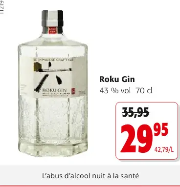 Offre: Roku Gin