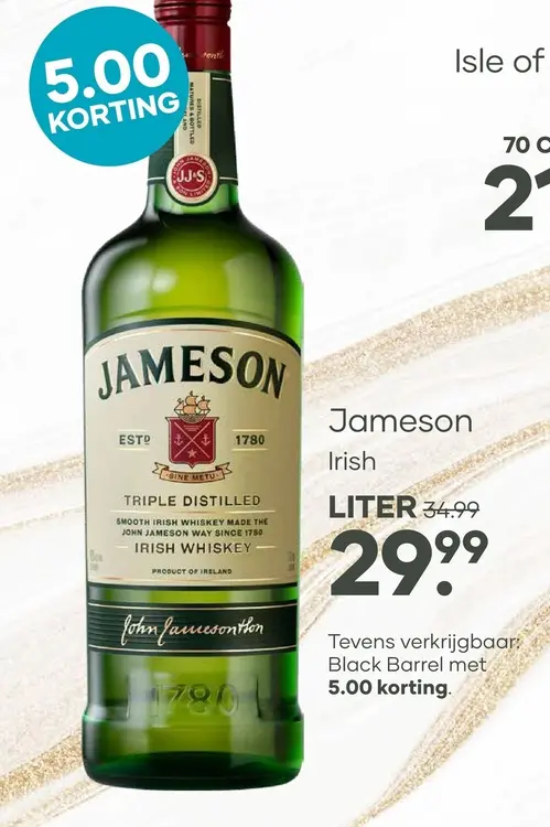 Aanbieding: Jameson Irish