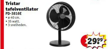 Aanbieding: Tristar tafelventilator