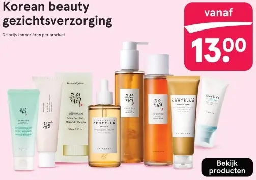 Aanbieding: Korean beauty gezichtsverzorging
