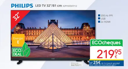 Promotie: Led tv