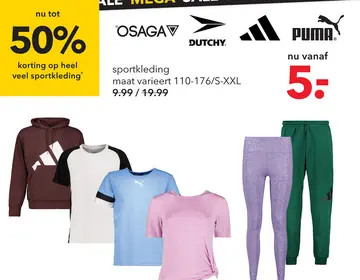 Aanbieding: sportkleding
