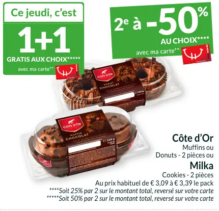 Offre: Muffins ou Donuts