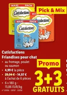 Offre: Friandises pour chat