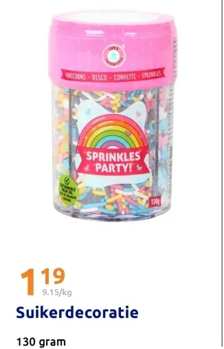 Aanbieding: Suikerdecoratie