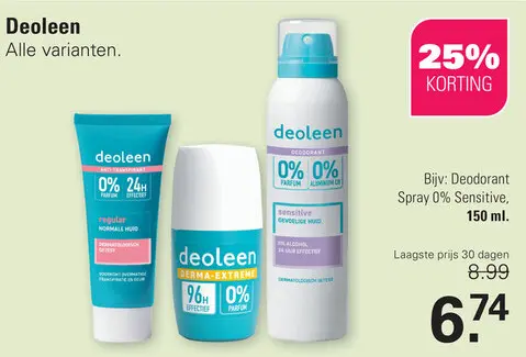 Aanbieding: Deoleen