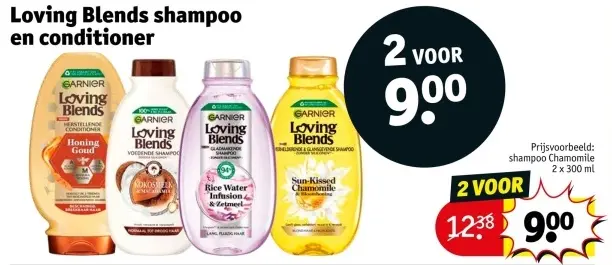 Aanbieding: Loving Blends shampoo en conditioner