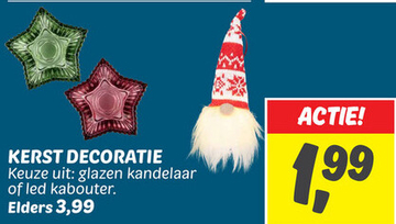 Aanbieding: KERST DECORATIE