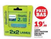Offre: LAMES ANTI-FRICTION ONE BLADE