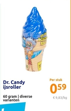 Aanbieding: Dr. Candy  ijsroller