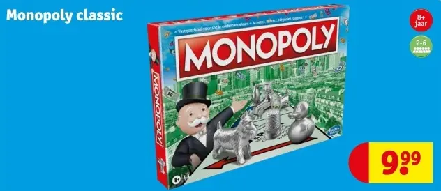 Promotie: Monopoly classic