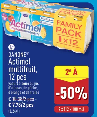 Offre: Actimel multifruit