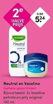 Aanbieding: Neutral en Vaseline