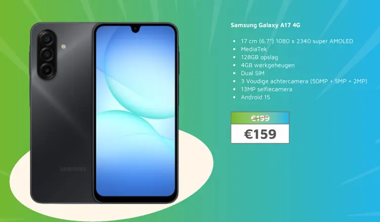 Aanbieding: Samsung Galaxy A17 4G