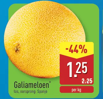 Promotie: Galiameloen
