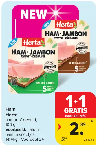 Promotie: Ham