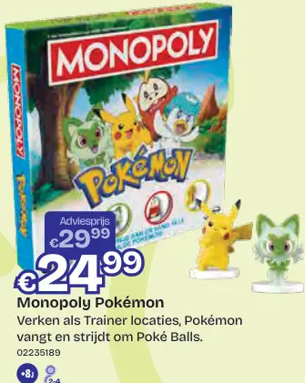 Promotie: Monopoly Pokémon