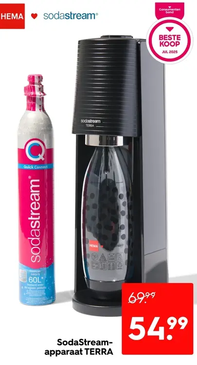 Aanbieding: SodaStream-apparaat TERRA