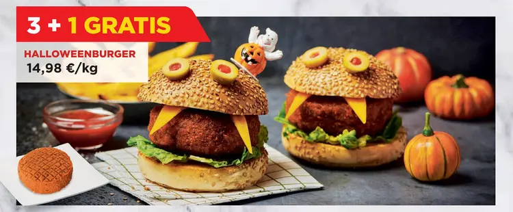Aanbieding: Halloweenburger