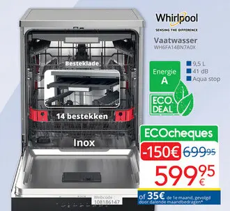 Promotie: Vaatwasser