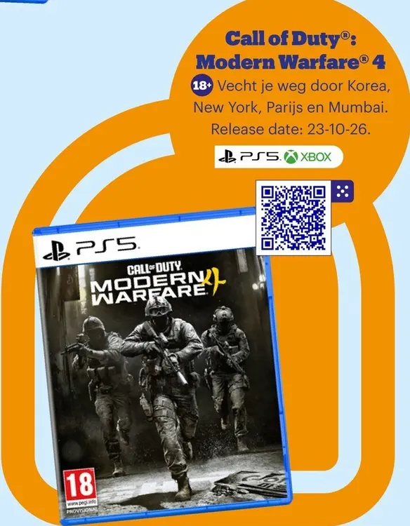 Promotie: Call of Duty Call of Duty®: Modern Warfare® 4 PS5