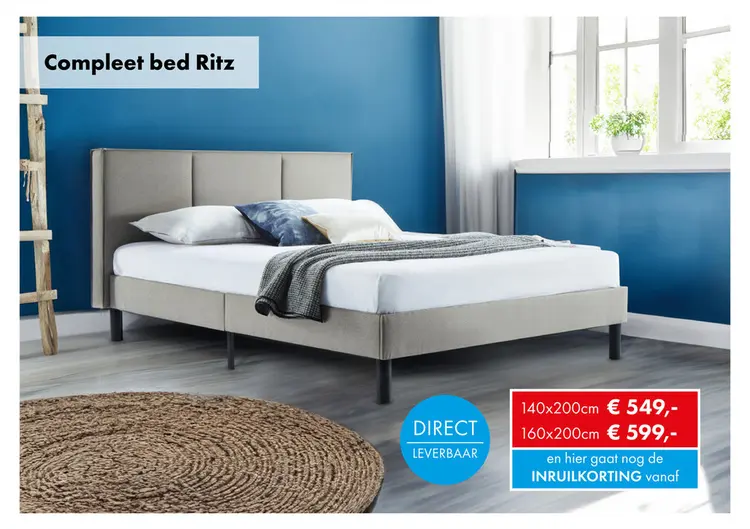Promotie: Ritz bed