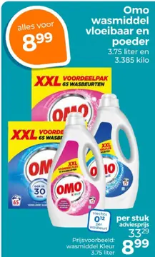 Aanbieding: Wasmiddel vloeibaar en poeder