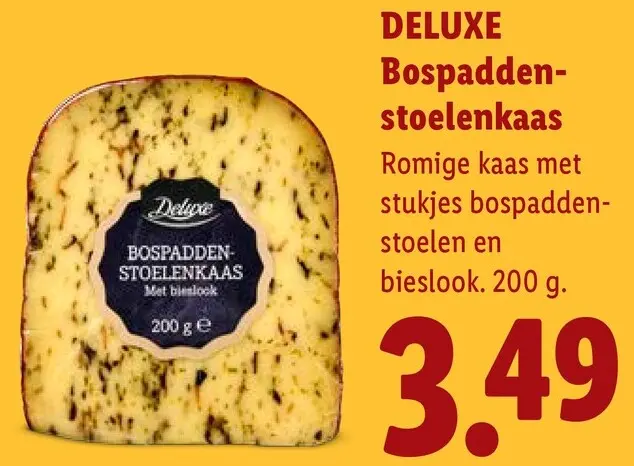 Aanbieding: Deluxe Bospaddenstoelenkaas