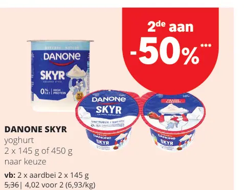 Promotie: Skyr yoghurt
