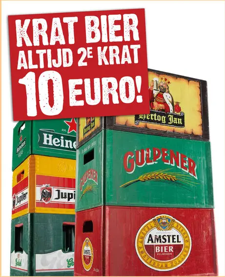 Aanbieding: Krat Bier