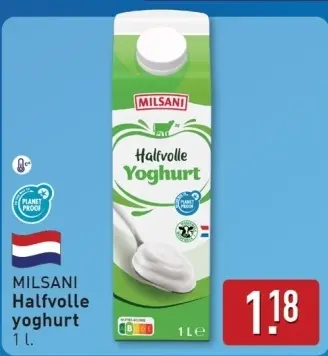 Aanbieding: Halfvolle yoghurt