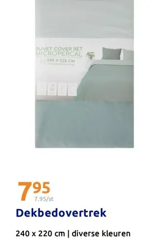 Promotie: Dekbedovertrek