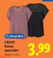 Aanbieding: Dames sportshirt