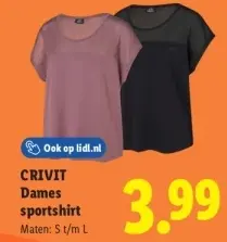 Aanbieding: Dames sportshirt