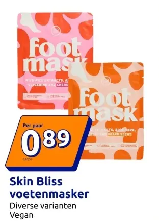 Aanbieding: Skin Bliss voetenmasker