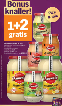 Aanbieding: Pauwels sauzen in pot