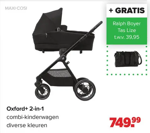 Aanbieding: Oxford+ 2-in-1 combi-kinderwagen