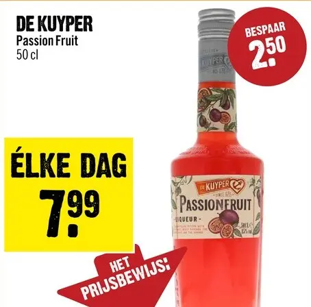 Aanbieding: De Kuyper Passion Fruit