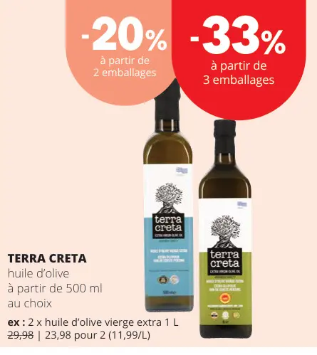 Offre: Huile d'olive