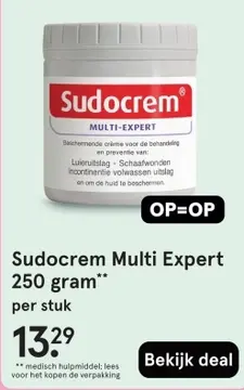 Aanbieding: Sudocrem Multi Expert