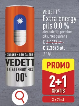 Promotie: Extra energy pils 0,0%