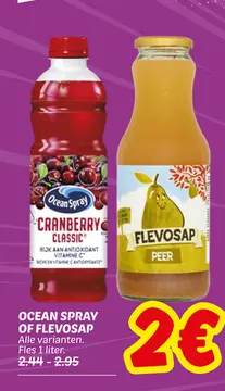 Aanbieding: Ocean spray of Flevosap