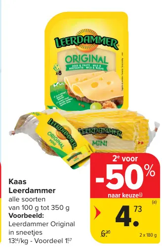 Aanbieding: Kaas Leerdammer